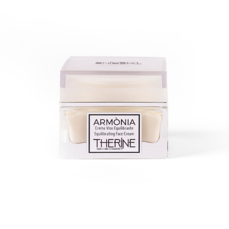 Immagine della crema viso equilibrante armonia di Therine skincare cosmetics.
